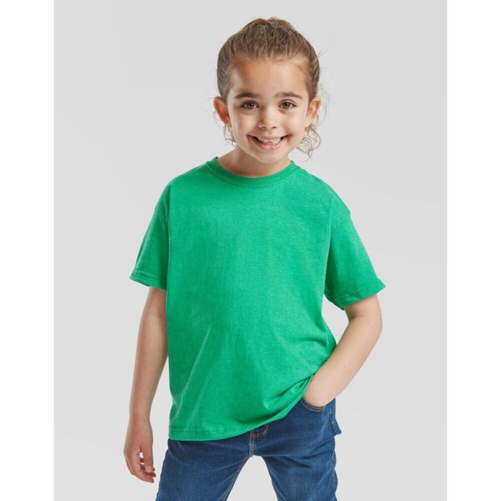 Fruit of the Loom Childrens/Kids Valueweight Plain T-Shirt / Navy